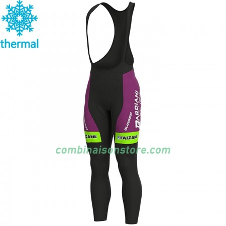 Collant à Bretelles 2020 Bardiani-CSF Hiver Thermal Fleece N001